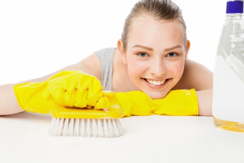 Professional sofa cleaning service for a Brompton home