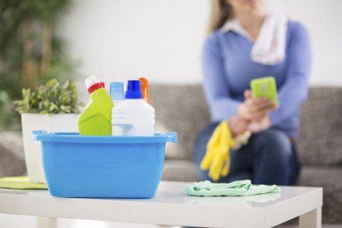 Local Airbnb cleaner handling a bathroom refresh in Brompton