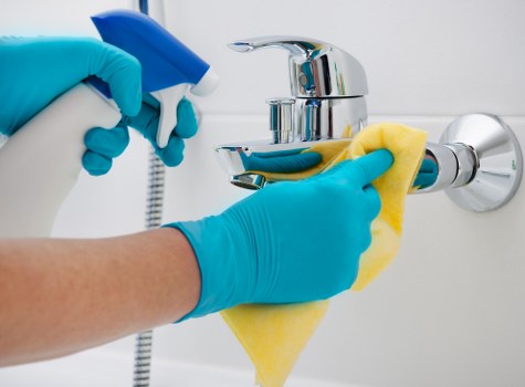 Deep cleaning stone, tile, and wood floors in Brompton