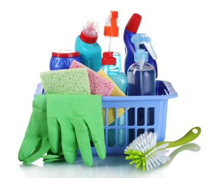 Local curtain cleaning team working in a Brompton property
